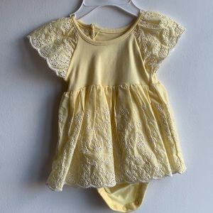 BABY GIRL YELLOW H&M DRESS